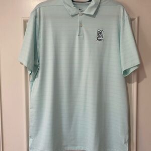 TPC Sawgrass Aqua golf polo
